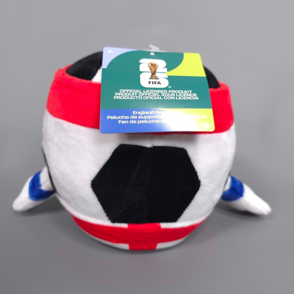 JAZWARES FIFA WORLD CUP 2026 ENGLAND New Fan Plush 9 Soccer Official Licensed - Picture 8 of 8